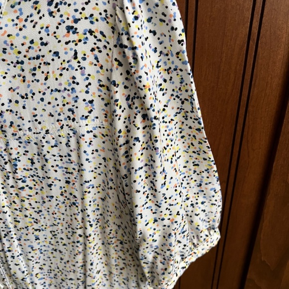 Women's Fit and Flare Half-Sleeve Waisted Midi A-Line Dress with Pockets Size M - Picture 7 of 10